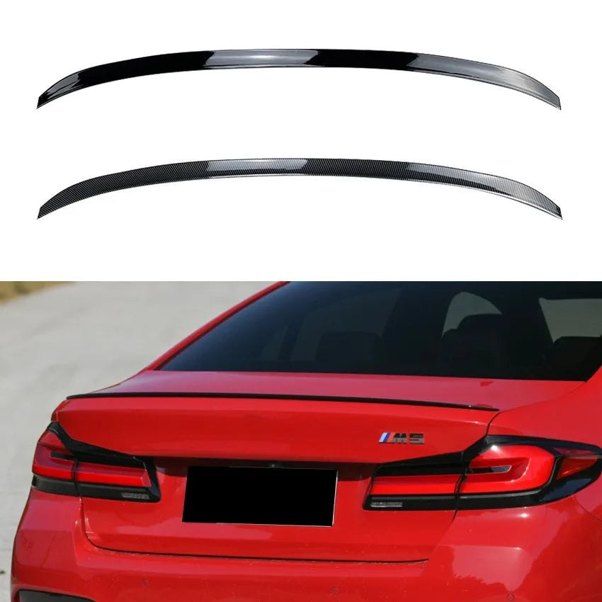 Car Rear Spoiler Tail Wing for BMW 5 Series G30 525i 530i M5 Style 2018+ Rear Roof Bumper Lip Trunk Wing Slim Spoiler Body Kit