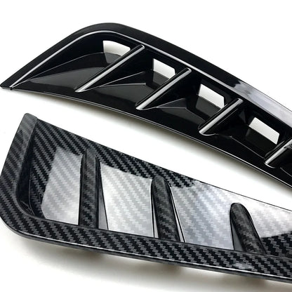 Front Bumper Body Spoiler Lip Diffuser Canard Splitter For Mercedes Benz A Class W205 C63 C180 C200 C260 C300 C180L C200L 2019+