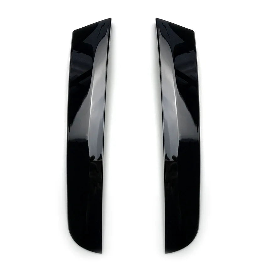 2PCS Car Rear Window Trim Trunk Spoiler Side Wing for Nissan Patrol Patrol Y62 2010+ ABS Bright Black Splitter Cover Accessories