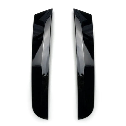 2PCS Car Rear Window Trim Trunk Spoiler Side Wing for Nissan Patrol Patrol Y62 2010+ ABS Bright Black Splitter Cover Accessories