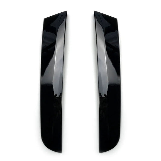 2PCS Car Rear Window Trim Trunk Spoiler Side Wing for Nissan Patrol Patrol Y62 2010+ ABS Bright Black Splitter Cover Accessories