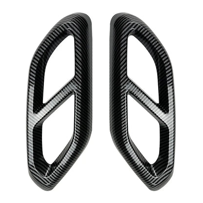 2 Pcs Car Rear Exhaust Muffler Pipe Cover Frame Trim for Mercedes Benz GLC Class X254 2023+ GLC260 GLC300 AMG Car Accessories