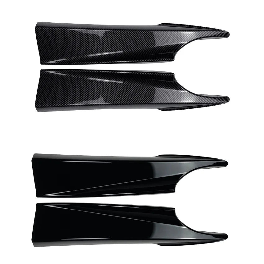 Car Front Bumper Splitter Body Kit Spoiler Black For BMW 3 Series GT F34 320i 325i M Sport 2014-2019 Canard Corner Protector