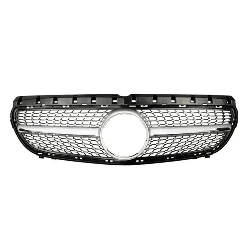 Front Bumper Radiator Grille Diamond Style Grill for Mercedes Benz B Class W246 B180 B200 2015-2019 GT Grills Car Accessories