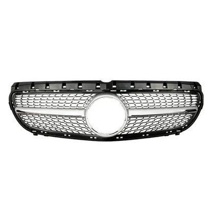 Front Bumper Radiator Grille Diamond Style Grill for Mercedes Benz B Class W246 B180 B200 2015-2019 GT Grills Car Accessories