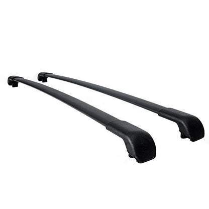 Cross Bars Fit For 2013 - 2018 Hyundai Santa Fe / Grand Santa Fe III 3rd Generation MD SUV Black Roof Rack Rails