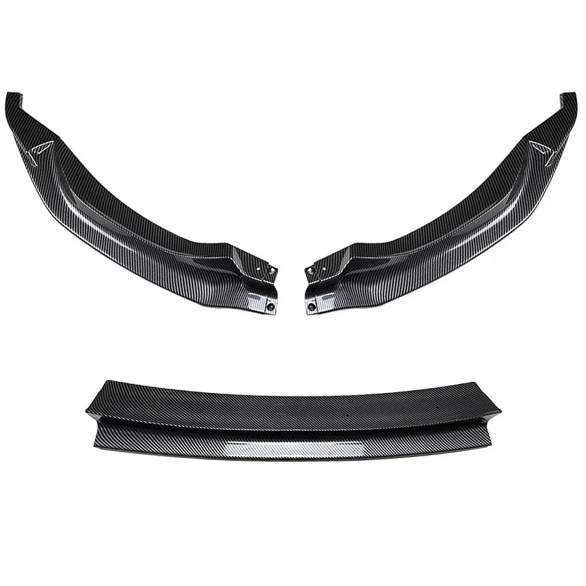 3Pcs Front Bumper Lip Splitter Diffuser Body Kit For BMW 3 Series M3 F80 for BMW 4 Series M4 F82 F83 2015-2020 Car Accessories