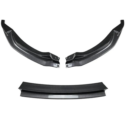 3Pcs Front Bumper Lip Splitter Diffuser Body Kit For BMW 3 Series M3 F80 for BMW 4 Series M4 F82 F83 2015-2020 Car Accessories