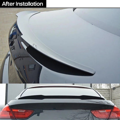 3*3 3K Carbon Fiber V Shape Rear Trunk Spoiler for BMW 6 Series 2-Door F13 Coupe F12 Convertible F06 Gran Coupe 640i 650i M6