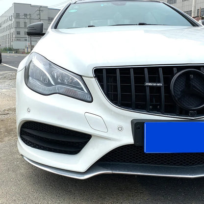 Front Bumper Lower Grille Fog Lamp Lip Spoiler Splitters For Mercedes Benz E Class Coupe C207 A207 2013-2016 AMG Car Accessories