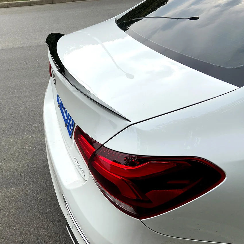 Rear Trunk Roof Spoiler Wing Tail for Mercedes Benz A Class W177 A180 A200 Sedan Car Styling Decklid Trim Splitter Lip Diffuser