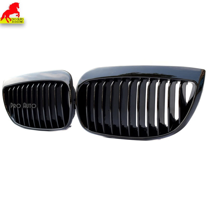 Car Style Gloss Black Front Kidney Grill Mesh Hood Grille for BMW 2004 - 2013 1 Series E87 E81 Hatch E82 Coupe E88 Convertible