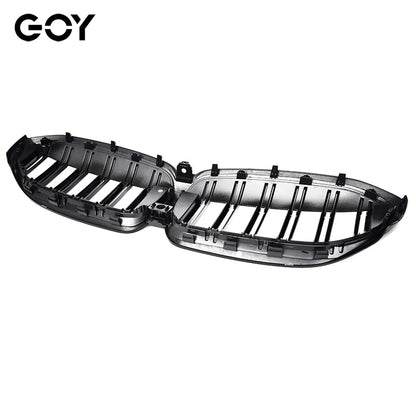 Gloss Black Front Bumper Grill Kidney Radiator Grille for BMW 2019 - 2021 G20 3-series Sedan, G21 Estate (Not Fit for G80 M3)