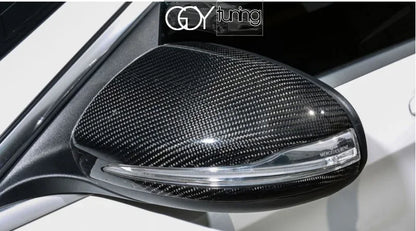 Carbon Fiber Door Mirror Cap Covers for Mercedes B C E S CLS GLA GLB GLC W205 W247 H247 X247 X253 C253 W222 C217 W213 C257