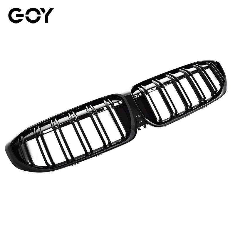 Gloss Black Front Bumper Grill Kidney Radiator Grille for BMW 2019 - 2021 G20 3-series Sedan, G21 Estate (Not Fit for G80 M3)