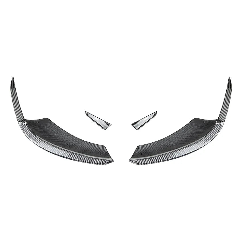 Front Bumper Lip Spoiler + Side Splitter Canard Body Kit for Mercedes Benz C Class W177 2023+ A180 A200 A35 AMG Car Accessories