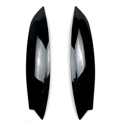 2 Pcs Glossy Black Car Headlights Eyebrow Eyelids Chrome Trim Cover Sticker for Volkswagen VW Golf 5 MK5 Accessories Car Styling