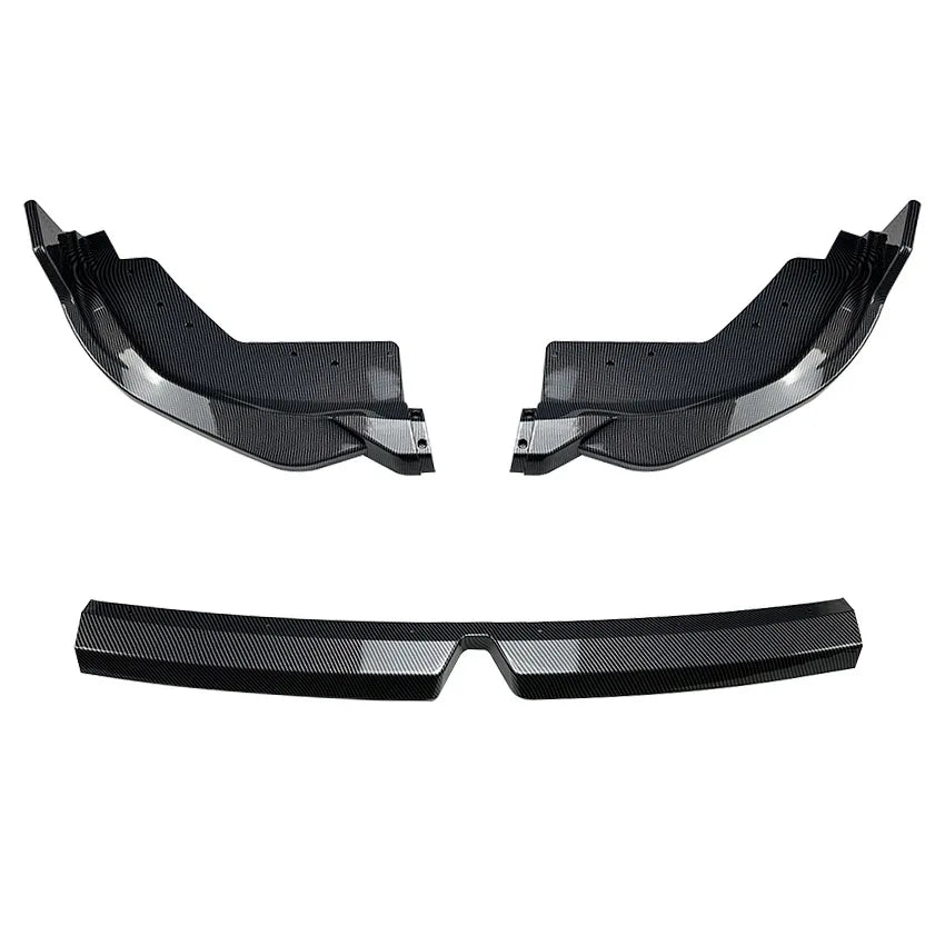 MP Style Car Front Bumper Lip Spoiler Body Kit Diffuser Cover Deflector Lips For BMW 3 Series G20 LCI M Sport 320i 325i 2023+