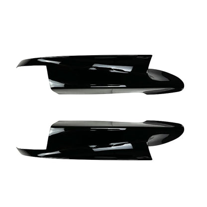 2Pcs Front Bumper Canards Lip Splitter Body Kit for BMW 3 Series E90 E91 E92 E93 M3 2006-2013 Black Cover Trim Exterior Tuning