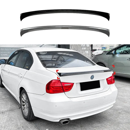 Rear Roof Bumper Lip Trunk Wing Slim Spoiler Kit for BMW 3 Series E90 2005-2012 CSL Style Glossy Black Splitter Car Accessories