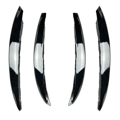 Front Bumper Grille Decorative Covers Stickers Trim For Mercedes Benz C Class W206 C200 C260 C300 2022+ Car Lip Spoiler Splitter