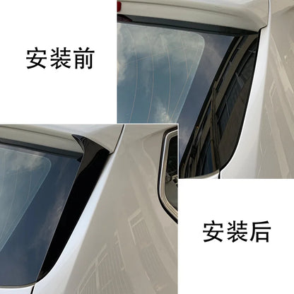 Rear Spoiler Side Tail Wing For BMW X3 F25 2011-2017 Plastic Glossy Black Decklid Trim Splitter Trunk Wing Spoiler Car Styling