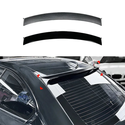 Rear Trunk Spoiler Wing Lip Carbon Look Diffuser for BMW 1 Series E82 Coupe 120i M1 2008-2013 Top Wing Splitter Car Styling