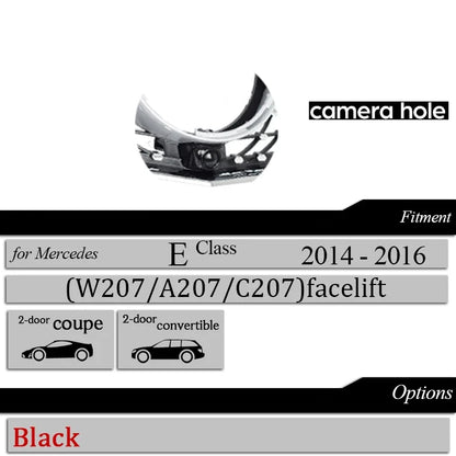 W207 Diamond Front Bumper Grille for Mercedes Benz E Class 2-Door Coupe C207 A207 2014-2016 E250 E300 E350 Car Racing Grills