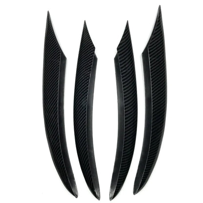 Front Bumper Spoiler Lip Blade Lower Grille For Mercedes Benz W205 C-Class C200 C260 2019-2021 Car Fog Light Cover Splitter Trim