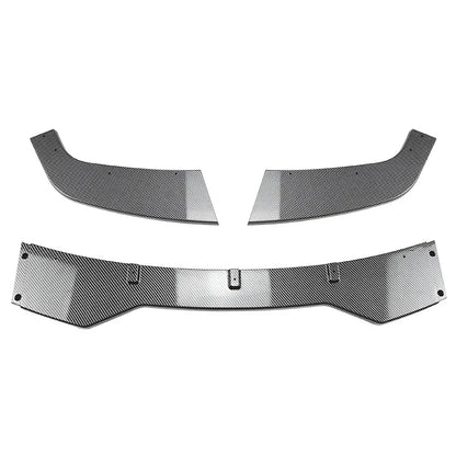 3 PCS Car Front Bumper Lip Splitter Spoiler for BMW 3 Series F30 F31 2013-2019 Ordinary Version Auto Accessories for Vehicles