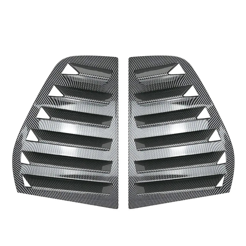 2 PCS Rear Window Louver Shutter Side Vent  Auto Styling for Volkswagen Golf 5 VW 5 Golf MK5 Car Sticker Exterior Accessories