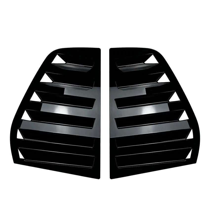 2 PCS Rear Window Louver Shutter Side Vent  Auto Styling for Volkswagen Golf 5 VW 5 Golf MK5 Car Sticker Exterior Accessories