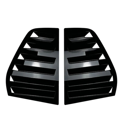 2 PCS Rear Window Louver Shutter Side Vent  Auto Styling for Volkswagen Golf 5 VW 5 Golf MK5 Car Sticker Exterior Accessories