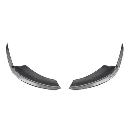 Front Bumper Lip Spoiler + Side Splitter Canard Body Kit for Mercedes Benz C Class W177 2023+ A180 A200 A35 AMG Car Accessories