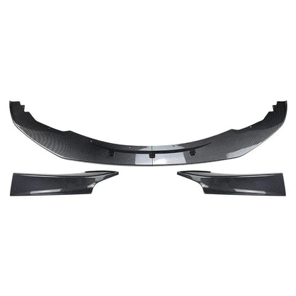 Car Splitter Front Bumper Lip Spoiler Body Kit for BMW 1 Series  F20 F21 Pre-Facelift M Sport Style 2012-2014 Canard Cover Trim