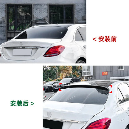 Auto Rear Top Spoiler Trunk Boot Lip Tail Wing for Mercedes Benz C Class W205 2015-2021 C200 C260 C43 C63 AMG Car Accessories