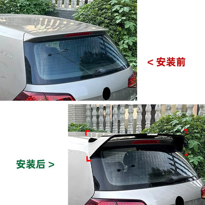 Car Rear Spoiler Top Wing for Volkswagen VW Golf 7 Golf7 Golf MK7 7.5 2013-2019 Odinger Back Wings Spoilers Diffuser Styling