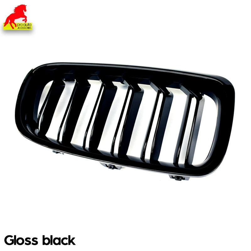 2Pcs Car Style Gloss Black Front Kidney Grill Grille for BMW 3 Series F30 4-Door Saloon F31 5-Door Tourer 320i 325i 330i 340i