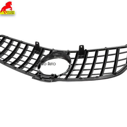 Front Bumper GT Grille Black Silver Grill Replacement for Mercedes GLE Class 2015 - 2018 SUV W166 GLE 350 GLE 400 GLE 43 Grills