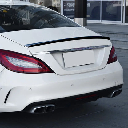 Rear Bumper Back Diffuser Spoiler for Mercedes Benz CLS Class C218 2011-2017 CLS260 300 AMG Car Splitter Tail Wing Trunk Lip