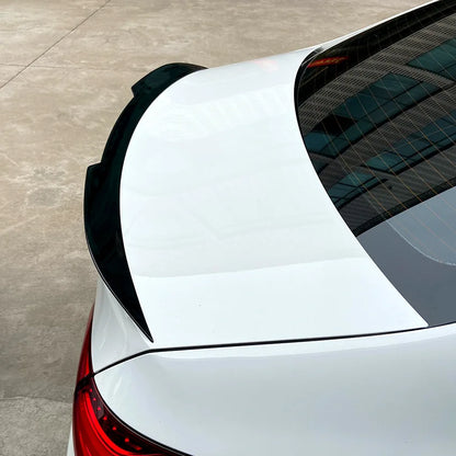 Rear Trunk Roof Spoiler Wing Tail for Mercedes Benz A Class W177 A180 A200 Sedan Car Styling Decklid Trim Splitter Lip Diffuser