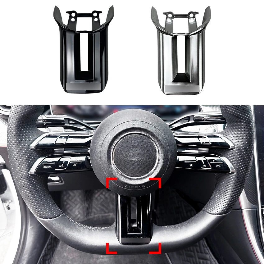 Auto Interior Accessories for Mercedes Benz C E CLS S Class W206 W213 C257 W223 AMG Steering Wheel Cover Modification