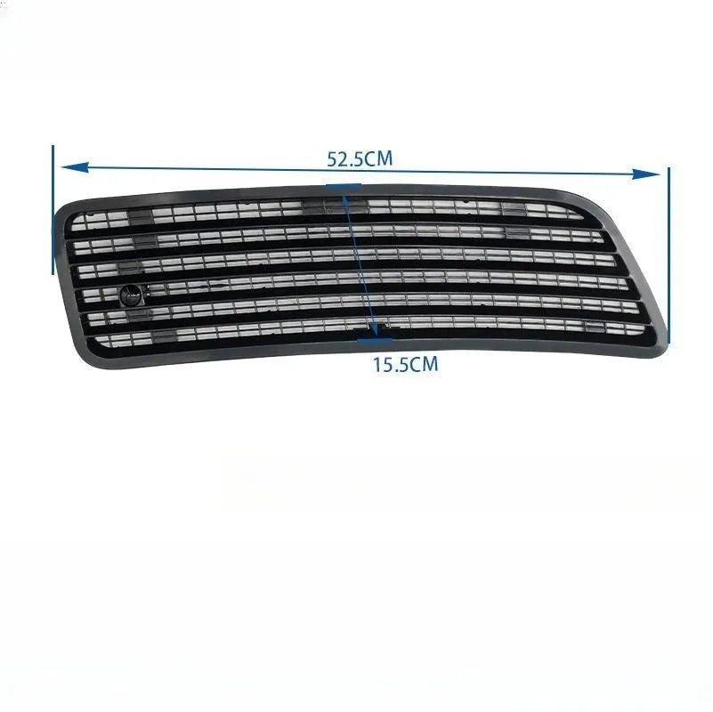 W221 Front Engine Hood Radiator Grills for Mercedes Benz S Class W251 2007-2013 Hood Air Outlet Grille Black Car Accessories