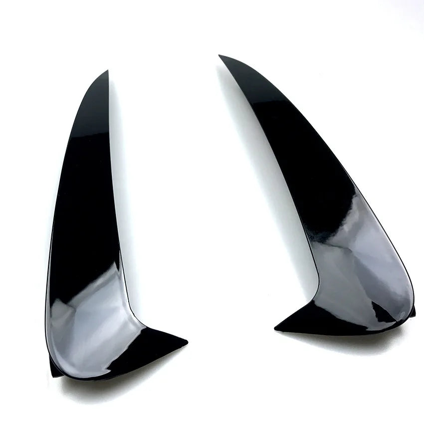 2 PCS Rear Bumper Lip Spoiler Side For Mercedes Benz C Class C205 S205 Coupe Wagon 2015-2019 Car Canard Air Vent Trim Splitter