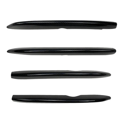 4Pcs Front Bumper Splitter Fog Light Grille Trim Strips for Mercedes Benz CLA Class C118 CLA200 260 AMG 2020+ Car Cover Spoiler