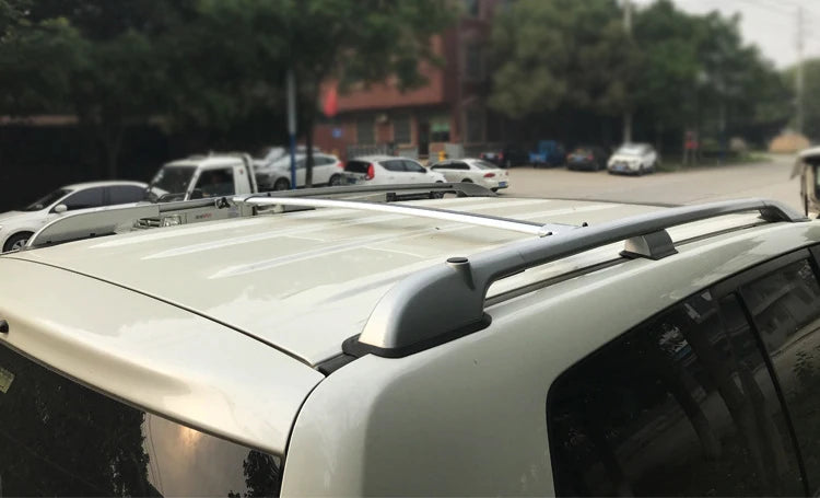 Custom Black Silver Aluminum Alloy Roof Rack Cross Bar Fit for Land Cruiser 7th Generation 2008 - 2021 (J200)