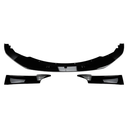 Car Splitter Front Bumper Lip Spoiler Body Kit for BMW 1 Series  F20 F21 Pre-Facelift M Sport Style 2012-2014 Canard Cover Trim