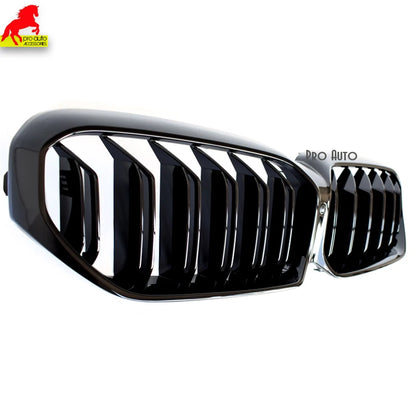 Front Kidney Grille Black Hood Grill for BMW 2020 - 2023 5 Series G30 G31 LCI 525d 530i 530d 535i 535d M5 F90 Car Racing Grills