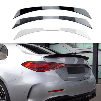 Rear Spoiler For Mercedes C Class W206 C200 C260 C300  C63 AMG 2022+ Car Rear Roof Trunk Spoiler Rear Wing Lip Trim Splitter