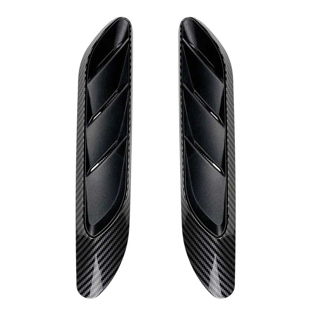 2Pcs Side Air Vent Fender Cover Sticker Outlet Grille Trim for Mercedes Benz E-Class W214 S214 2024+ E260 E300 AMG Car Styling